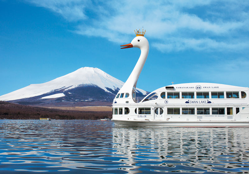 山中湖遊覧船白鳥の湖