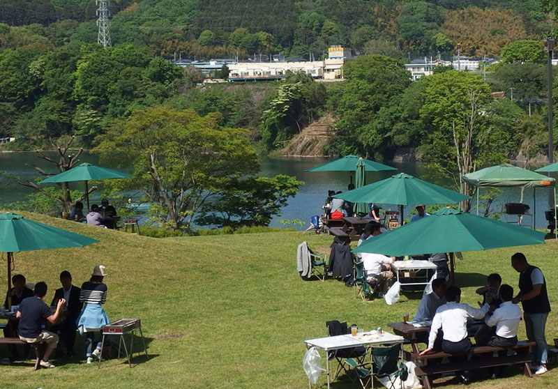 津久井湖城山公園（バーベキュー）