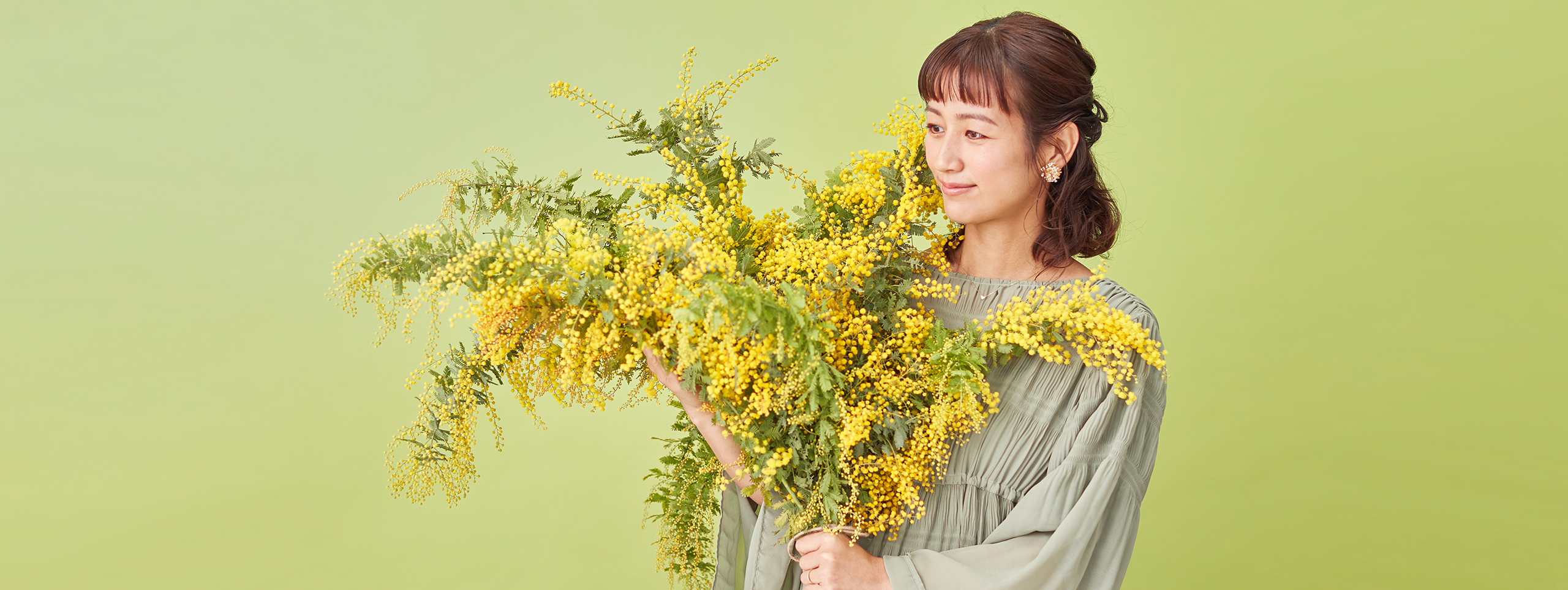 Standard Flower Vol 14 ミモザは 春の光のよう 小田急ポイントカード Opカード