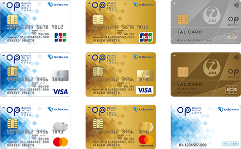 家族会員カード（JCB/Visa/Mastercard<sup>®</sup>）