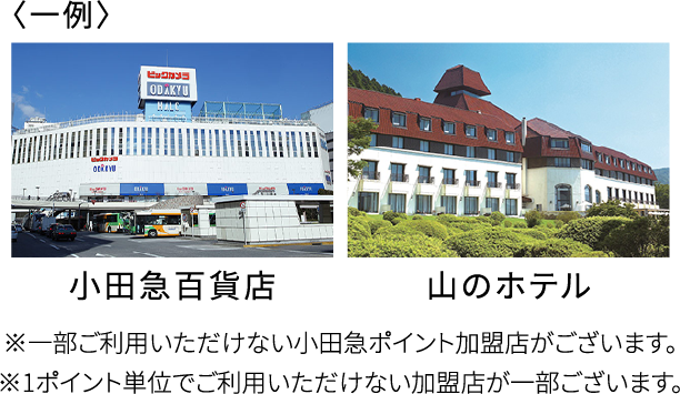 小田急ポイントサービス加盟店