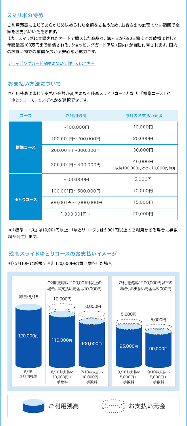 スマリボの特徴